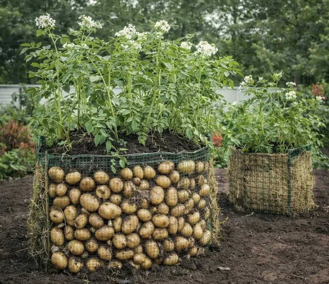 how to plant potatoes？